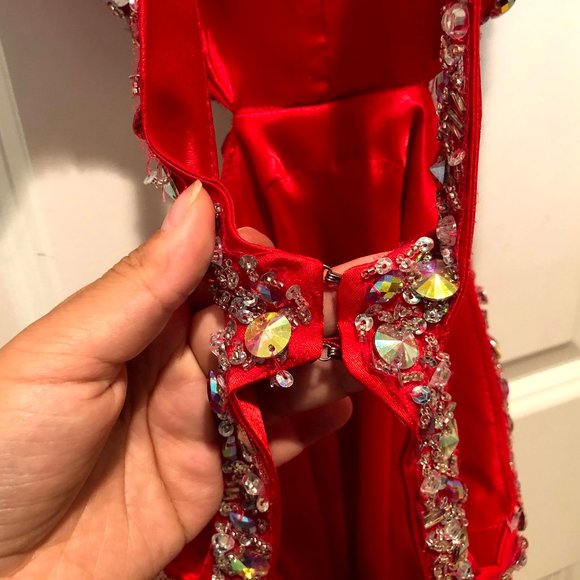 Red Prom Dress - Picture 7 of 8